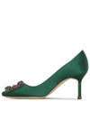 Heel Pumps 32326940001 3017 Green - MANOLO BLAHNIK - BALAAN 3