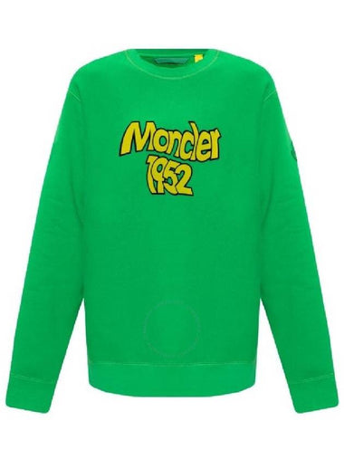 Moncler 1952 Logo Cotton Sweatshirt, Size Small - MONCLER - BALAAN 1