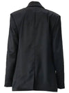 BERNINI Single Breasted Jacket Black 2390460139 006 - MAX MARA - BALAAN 3