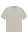 Logo Crew Neck Cotton Short Sleeve T-Shirt Grey - FEAR OF GOD ESSENTIALS - BALAAN 2