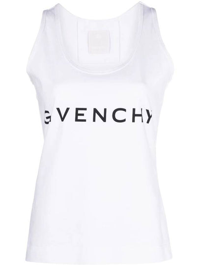 Short Sleeve T-Shirt BW70AZ3YAC116 White Black - GIVENCHY - BALAAN 2