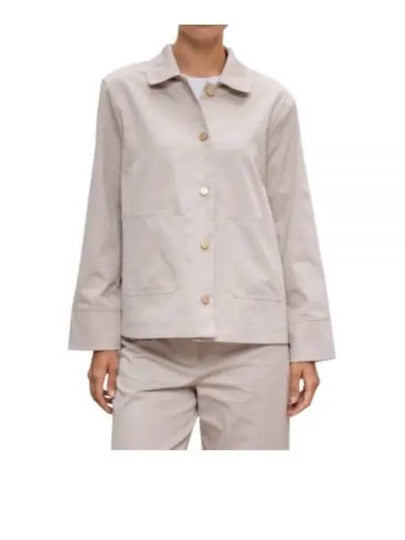 Adelfi Cotton Jacket Grey - MAX MARA - BALAAN 2