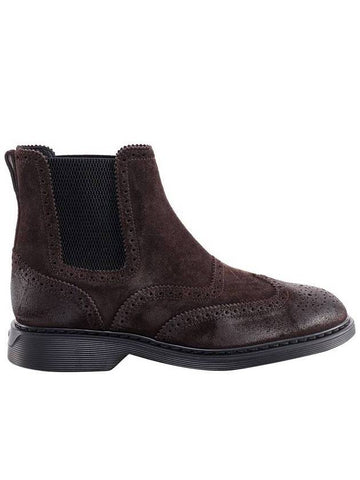 chelsea boots brown - HOGAN - BALAAN 1