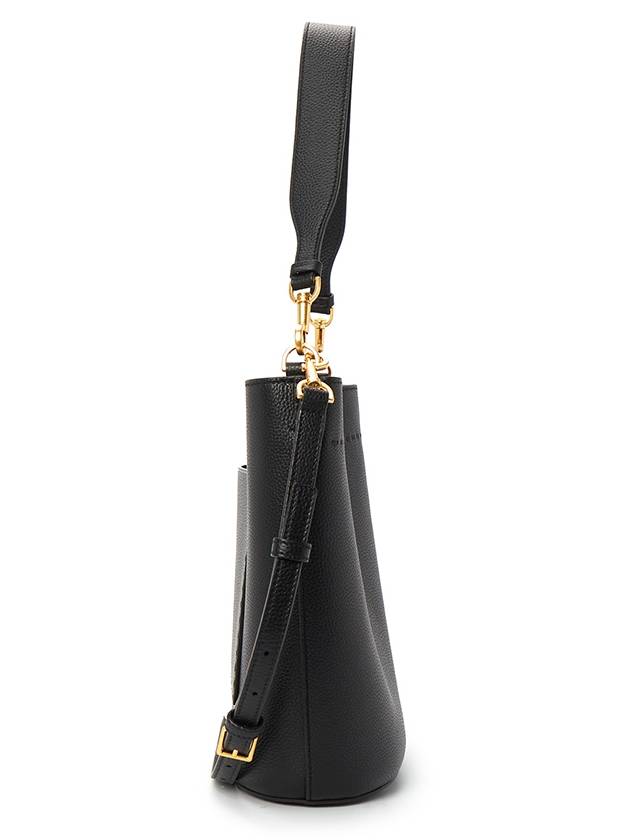 McGraw Logo Bucket Bag Black - TORY BURCH - BALAAN 4