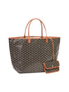 Saint Louis GM Tote Bag Black Tan - GOYARD - BALAAN.