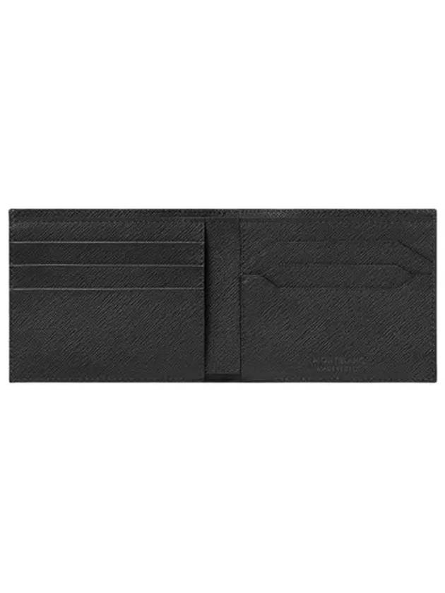 Sartorial 6CC Leather Half Wallet Black - MONTBLANC - BALAAN 4