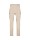 Garment-Dyed Leisure Fit Straight Pants Beige - BRUNELLO CUCINELLI - BALAAN 1