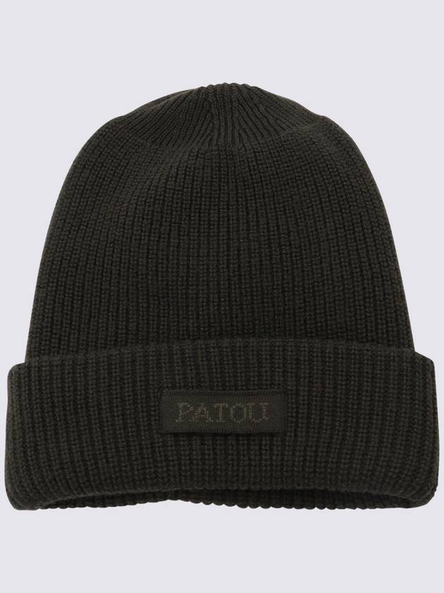 Patou Dark Green Wool Hat - PATOU - BALAAN 1