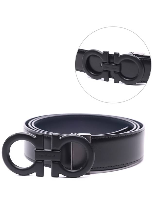 Men's Gancini Double-sided Belt 67 9710 688772 FREE 24S - SALVATORE FERRAGAMO - BALAAN 1