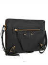 Neo Classic Strap Clutch 652490 Black Zipper Pouch - BALENCIAGA - BALAAN 3