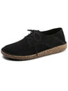 Women's Gary Suede Low Top Sneakers Black - BIRKENSTOCK - BALAAN.