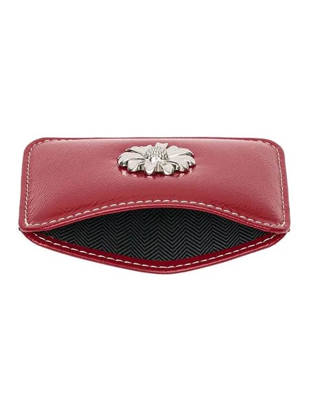 Daisy Slim Mini Transportation Card Wallet Rose - LE MASQUE - BALAAN 6