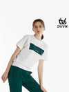 Embossed Wappen Round Short Sleeve T-Shirt DE2WTS124BK - DUVIK - BALAAN 3