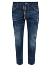 Logo Skater Jeans Blue - DSQUARED2 - BALAAN 1