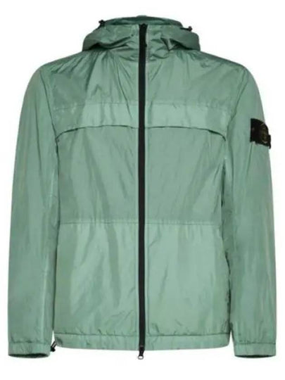 Crinkle Reps Hooded Jacket Light Green - STONE ISLAND - BALAAN 2