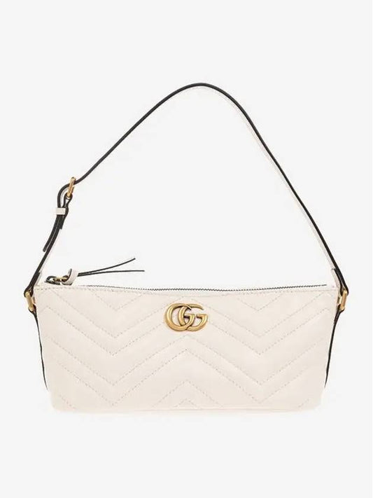 GG Marmont Shoulder Bag White - GUCCI - BALAAN 2