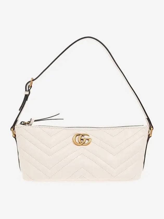 GG Marmont Shoulder Bag White - GUCCI - BALAAN 3