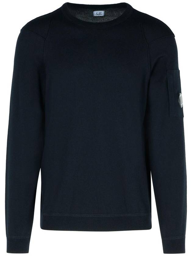 C.P. Company Blue Cotton Sweater - CP COMPANY - BALAAN 1