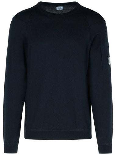 C.P. Company Blue Cotton Sweater - CP COMPANY - BALAAN 1