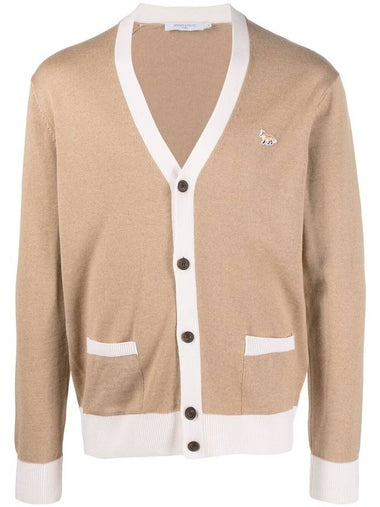 Baby Fox Logo Wool Cardigan HU00542KT1036 - MAISON KITSUNE - BALAAN 1