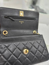 Trendy CC WOC black gold chain cross bag A80982 - CHANEL - BALAAN 7