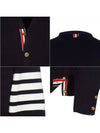 Milano Stitch 4 Bar Cardigan Navy - THOM BROWNE - BALAAN 9