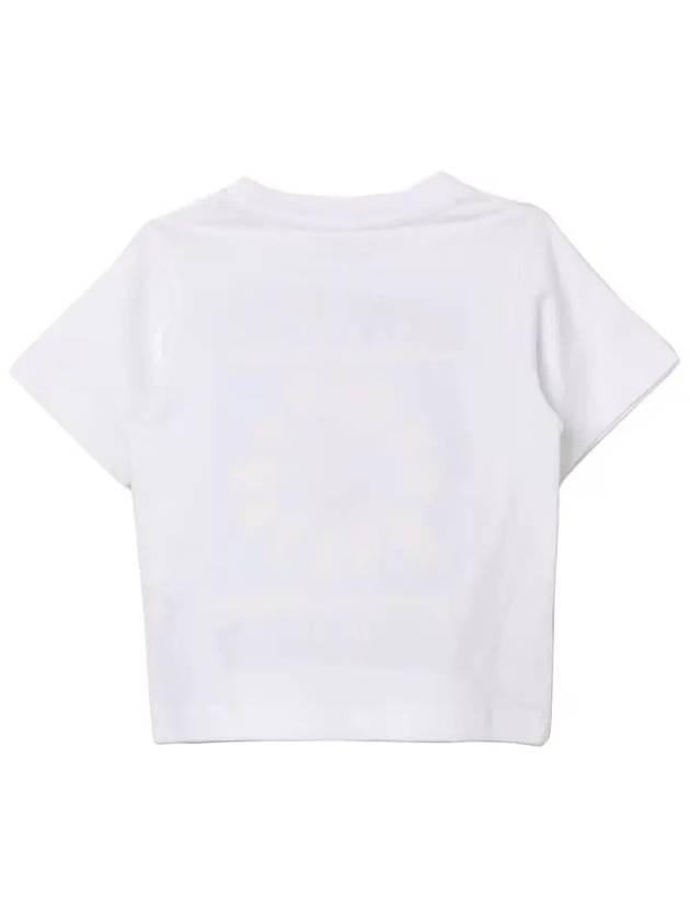 Kids Graphic Print T Shirt TU8R41 Z0434 100 - STELLA MCCARTNEY - BALAAN 3