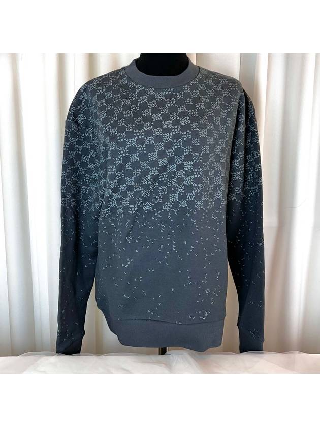 Damier Spread Printed Sweatshirt Anthracite - LOUIS VUITTON - BALAAN 2