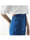 twist flare denim jeans blue - LOEWE - BALAAN.