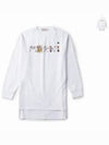 Logo Long Sleeve T-Shirt Lily White - MARNI - BALAAN 2