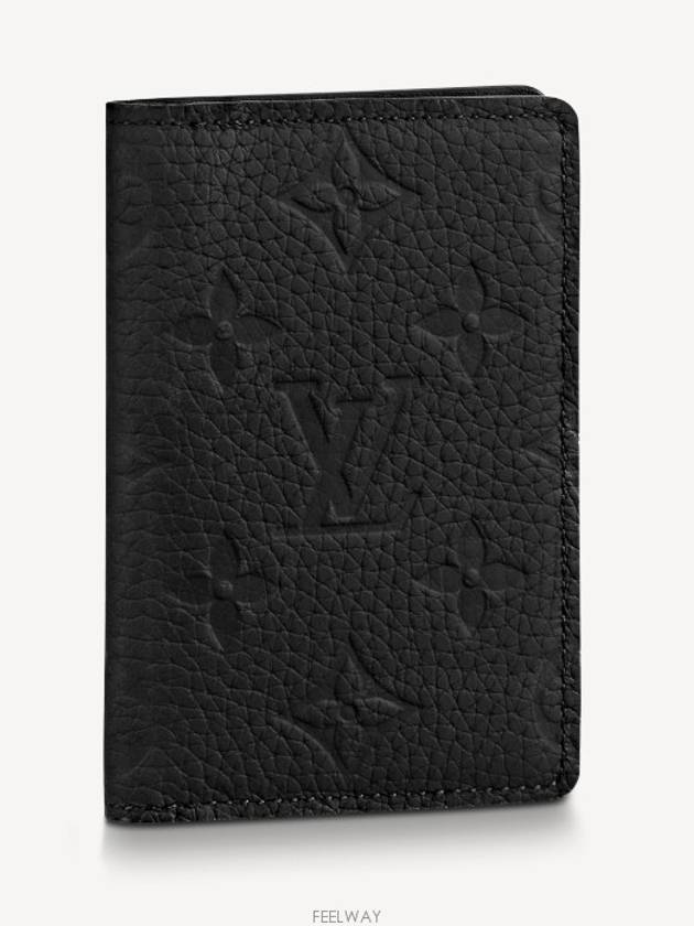 Pocket Organizer Card Wallet Black - LOUIS VUITTON - BALAAN 2