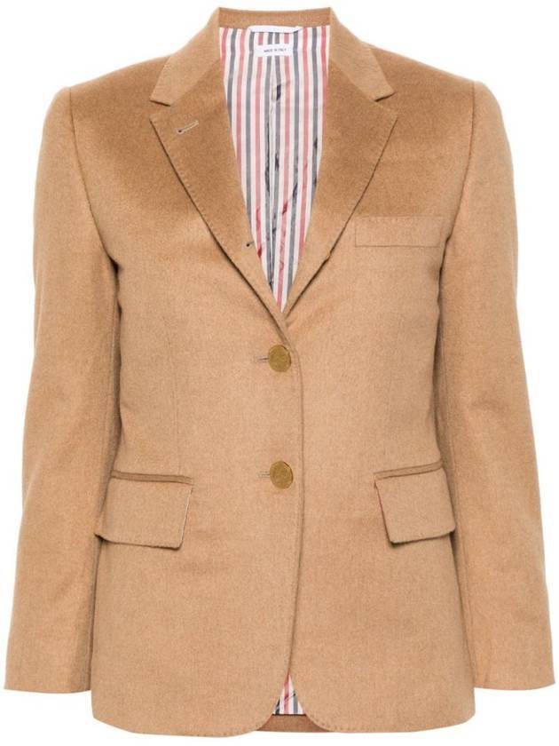 Classic Hair Sports Jacket Brown - THOM BROWNE - BALAAN 1