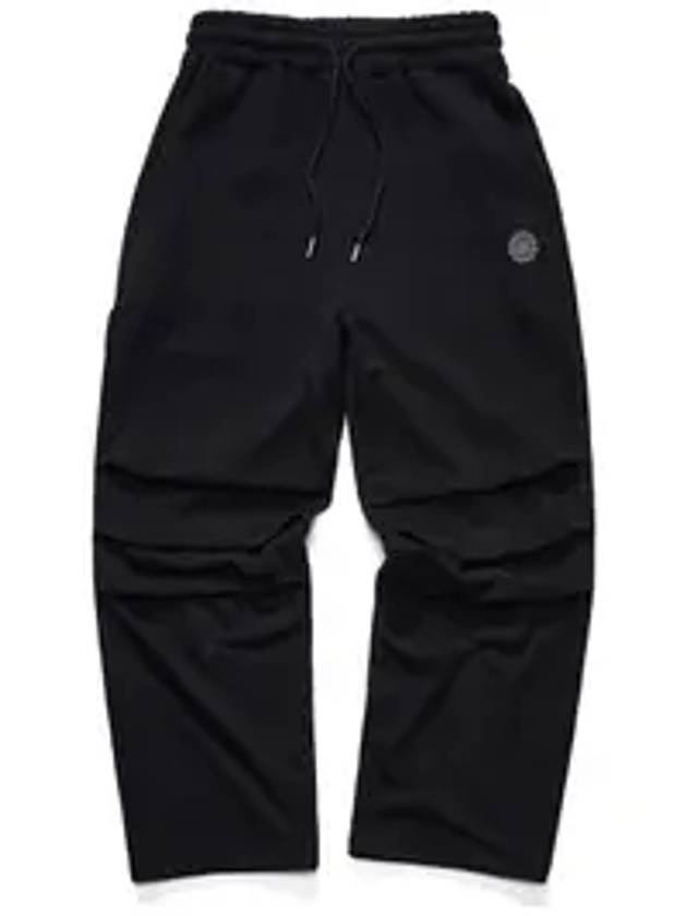 tuck track pants black - PHOS333 - BALAAN 1