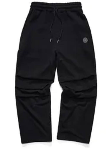 tuck track pants black - PHOS333 - BALAAN 1