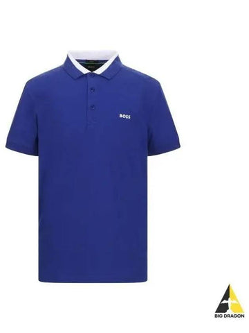 Cotton sleeve polo shirt 50483246 432 - BOSS - BALAAN 1