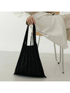 Pleated Shoulder Bag Black - PLEATSMAMA - BALAAN 4