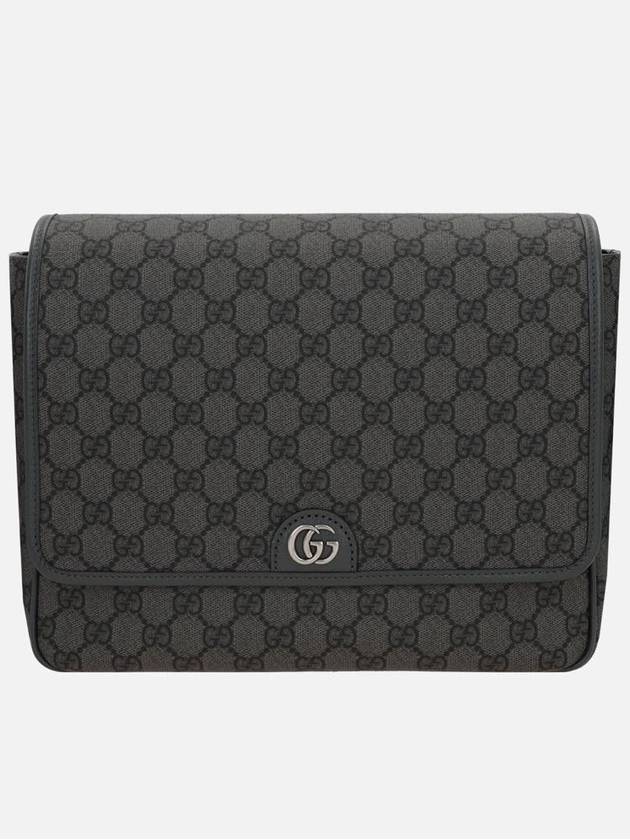 GG Supreme Canvas Messenger Bag Grey - GUCCI - BALAAN 2