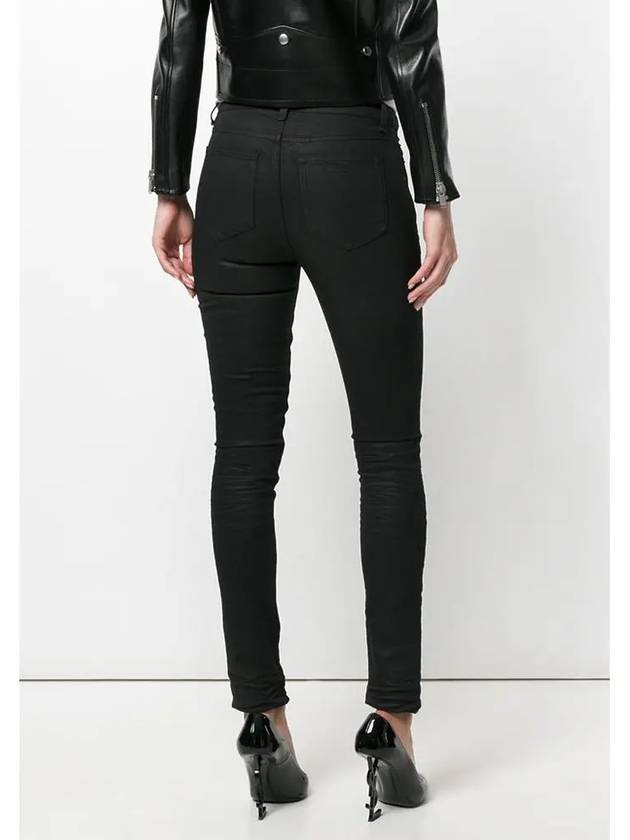 Women s Classic Skinny Jeans Black - SAINT LAURENT - BALAAN 4