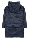 Women's Cezanne Reversible Water Repellant Canvas Padding Midnight Blue - MAX MARA - BALAAN 4