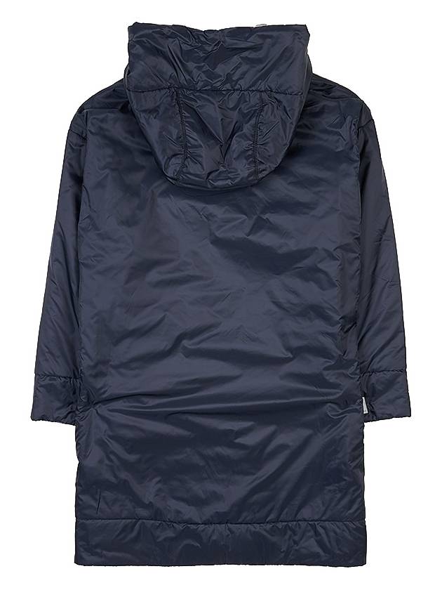 Women's Cezanne Reversible Water Repellant Canvas Padding Midnight Blue - MAX MARA - BALAAN 4