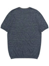 Men's Linen Neck Color Match Short Sleeve Knit MMSWL5T53 709 - AT.P.CO - BALAAN 2