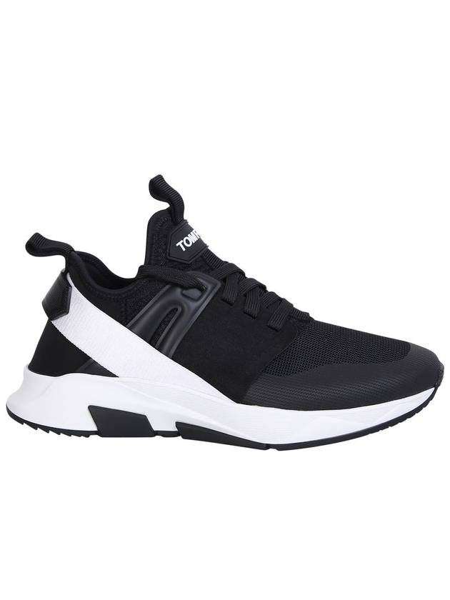 Jago Low-Top Sneakers Black - TOM FORD - BALAAN 2