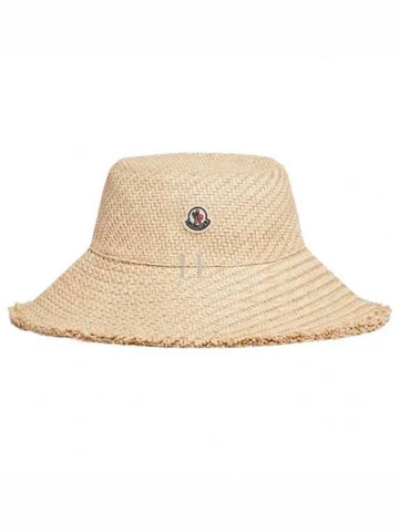 24 3B00036 0U339 21E Raffia Hat - MONCLER - BALAAN 1