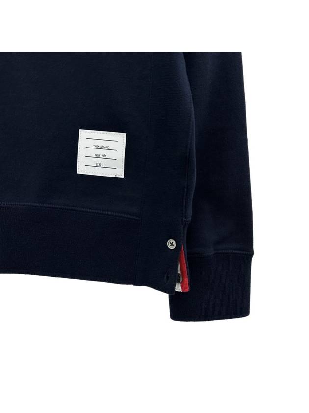 4 Bar Loopback Jersey Sweatshirt Navy - THOM BROWNE - BALAAN 6