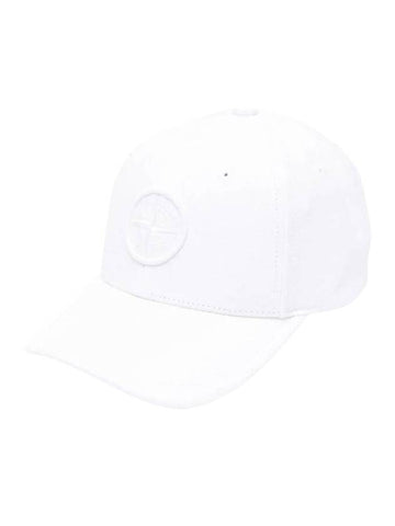 Kids Stone Island Accessories Hat 801691265 V0001 WHITE - STONE ISLAND - BALAAN 1