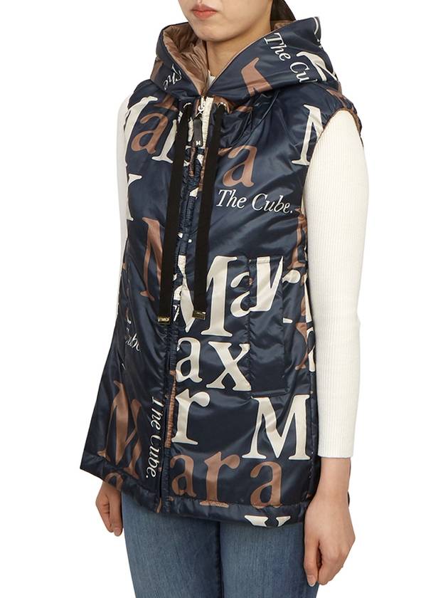 19291104650 LOGOS 008 Women s Double sided Padded Vest - MAX MARA - BALAAN 8