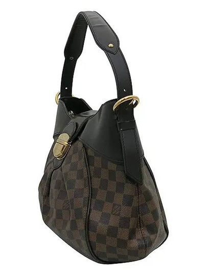 N41541 Damier Eben Canvas Sistine MM Shoulder Bag - LOUIS VUITTON - BALAAN 2