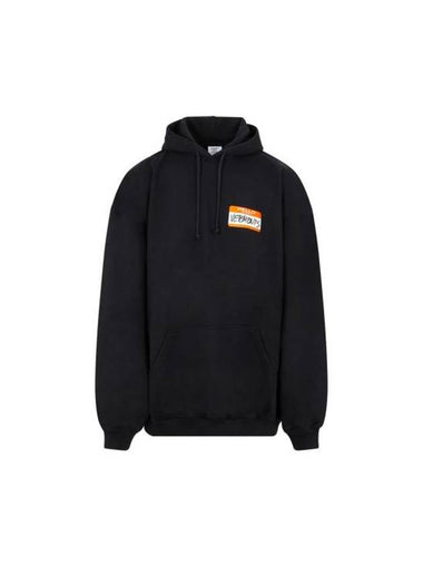 My Name Is Hoodie Black - VETEMENTS - BALAAN 1