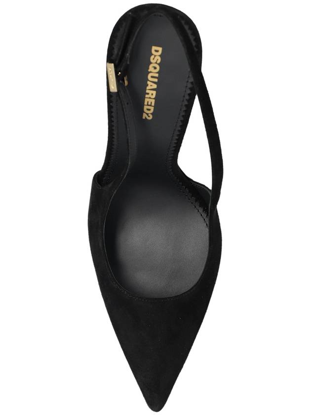 Dsquared2 Suede High Heels, Women's, Black - DSQUARED2 - BALAAN 6