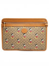 Women s Gucci 602552 Disney x Mini GG Supreme Canvas Mickey Mouse Clutch gt Pouch Gangbuk used luxury goods - GUCCI - BALAAN 1